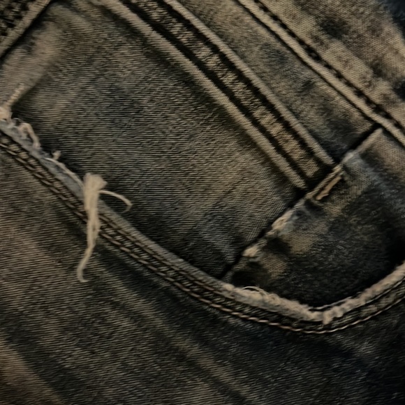 EXPRESS men’s jeans! Worn look. - Picture 3 of 5